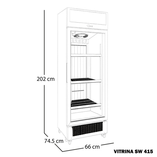 CONG. VERTICAL SWAN 376L - XLS 415 WD PVV