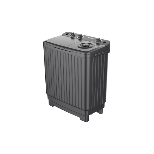 LAVADORA SWAN REVOLUTION DOBLE TINA 8 KG SILVER