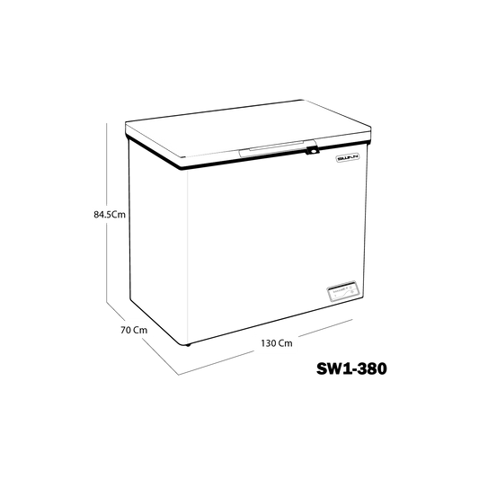 CONGELADOR SWAN CHS SW1-380