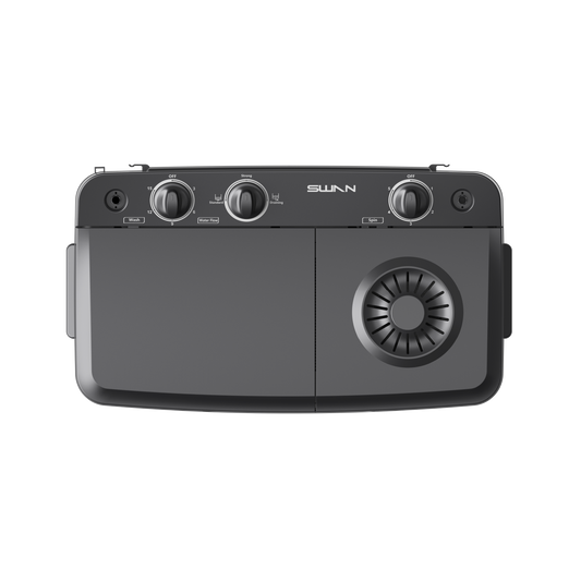 LAVADORA SWAN REVOLUTION DOBLE TINA 10 KG SILVER