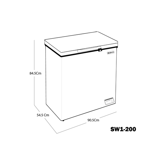 CONGELADOR SWAN CHS SW1-200