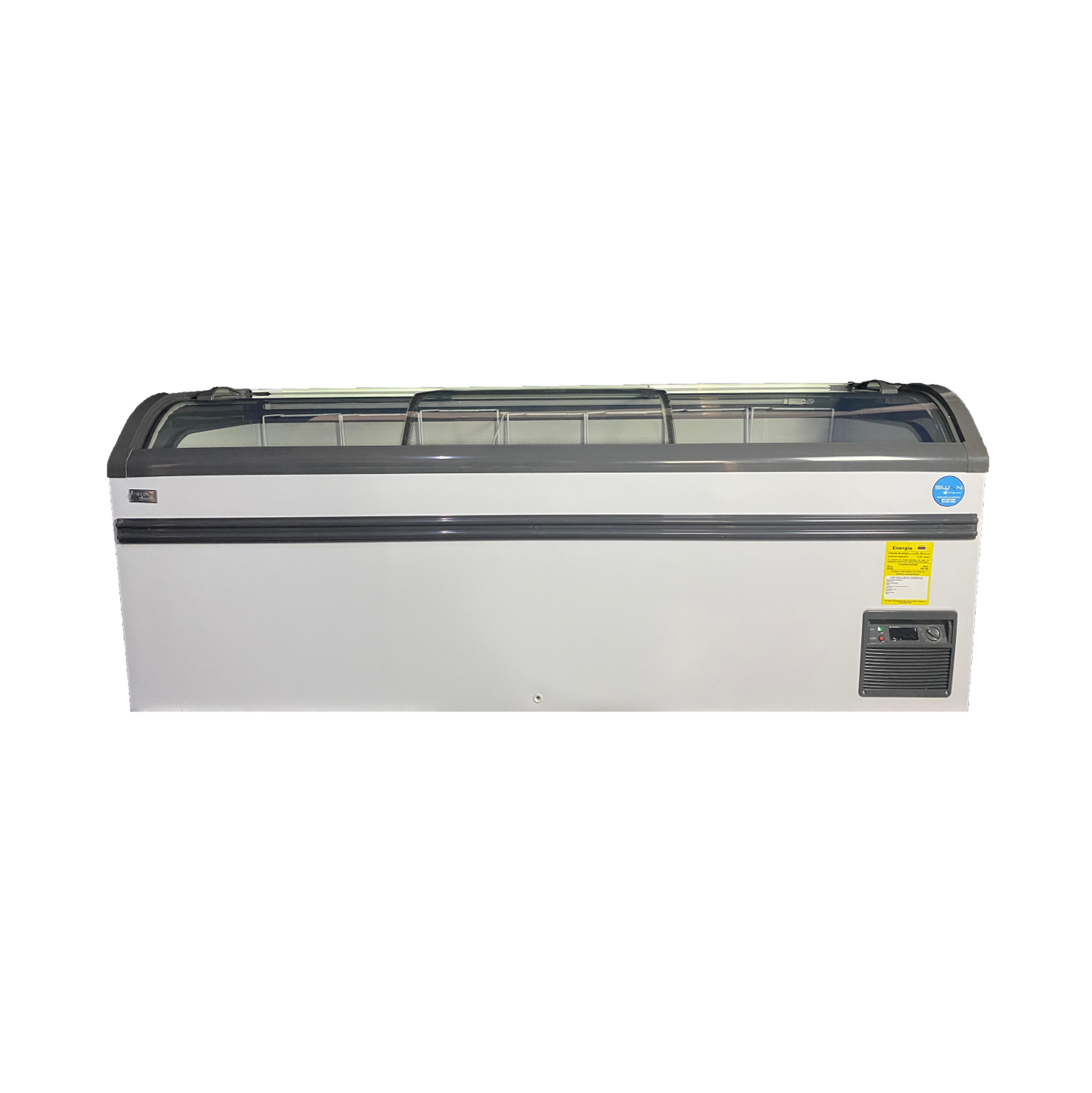 CONGELADOR SWAN CHV SW-768 TAPA DE VIDRIO