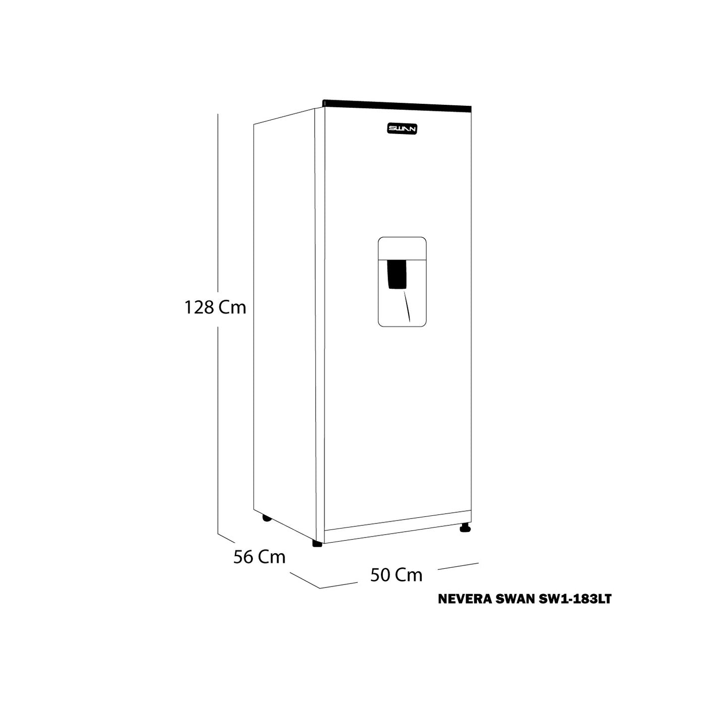 NEVERA SWAN SW-183 FROST-DISP