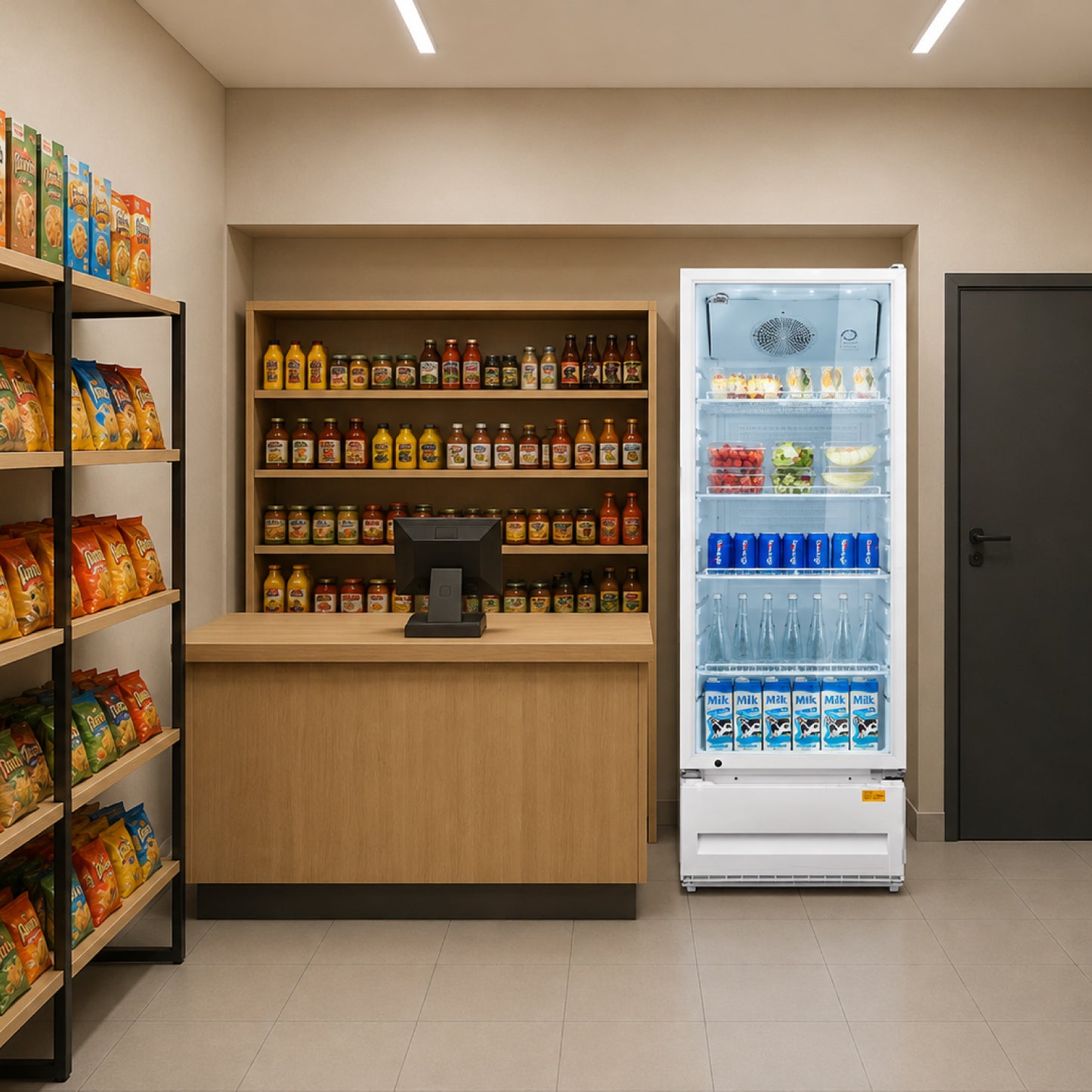 VITRINA REFRIGERADA SWAN 309 LITROS | SW-RVV-309