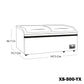 Congelador Horizontal SWAN 393 Litros Tapa de Vidrio | XS-500YX