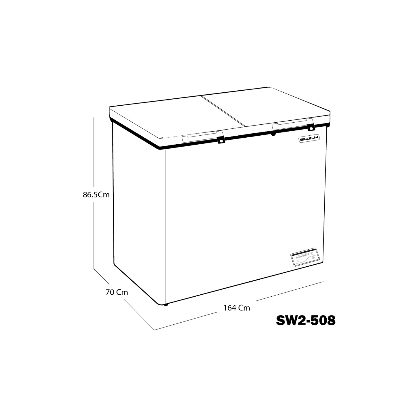 CONGELADOR SWAN CHS SW2-508