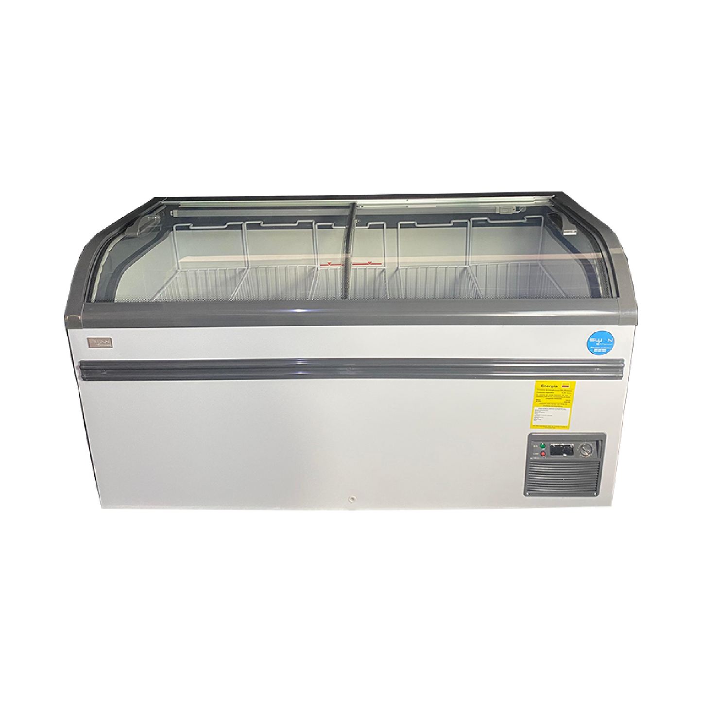 CONGELADOR SWAN CHV SW-538 TAPA DE VIDRIO
