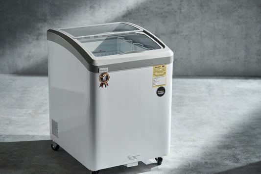 CONGELADOR HORIZONTAL SWAN 109 L CON TAPA DE VIDRIO | SW-165