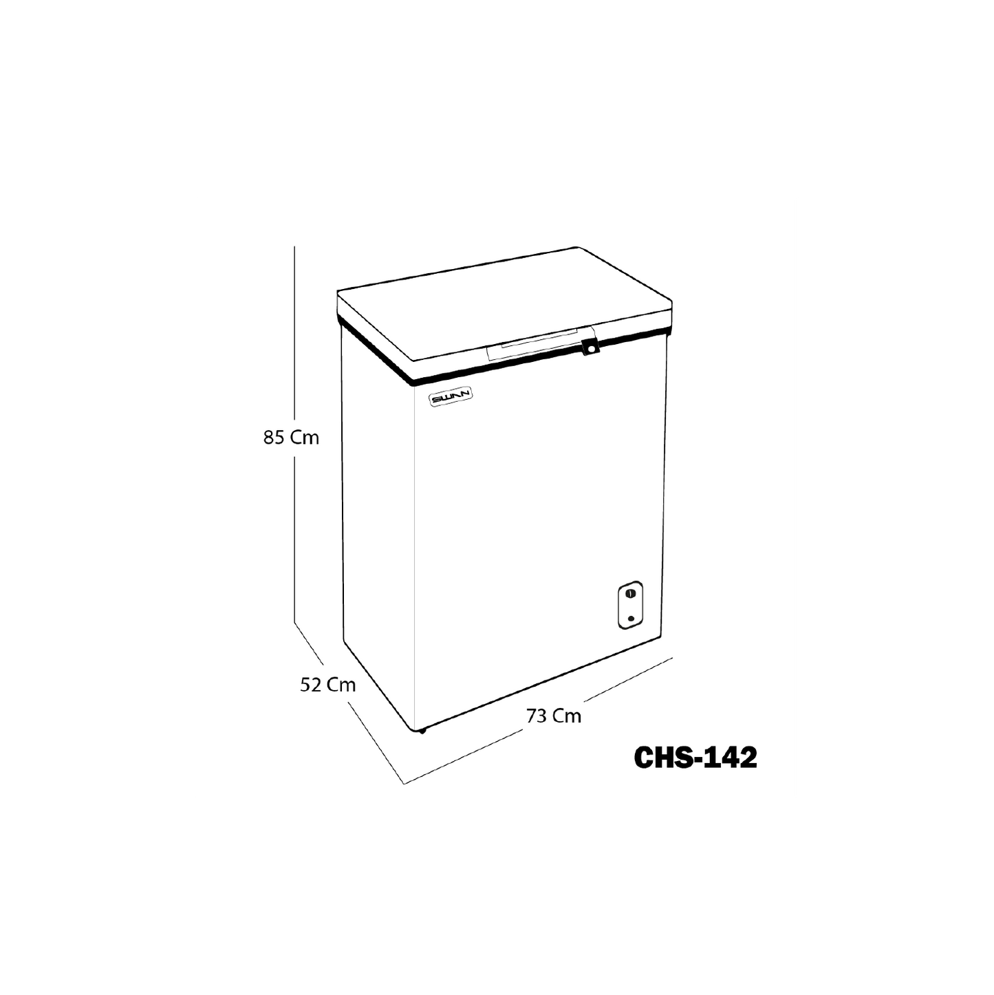 CONGELADOR SWAN CHS 142L MA CS