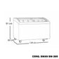 CONGELADOR HORIZONTAL SWAN 263 L CON TAPA DE VIDRIO | SW-369