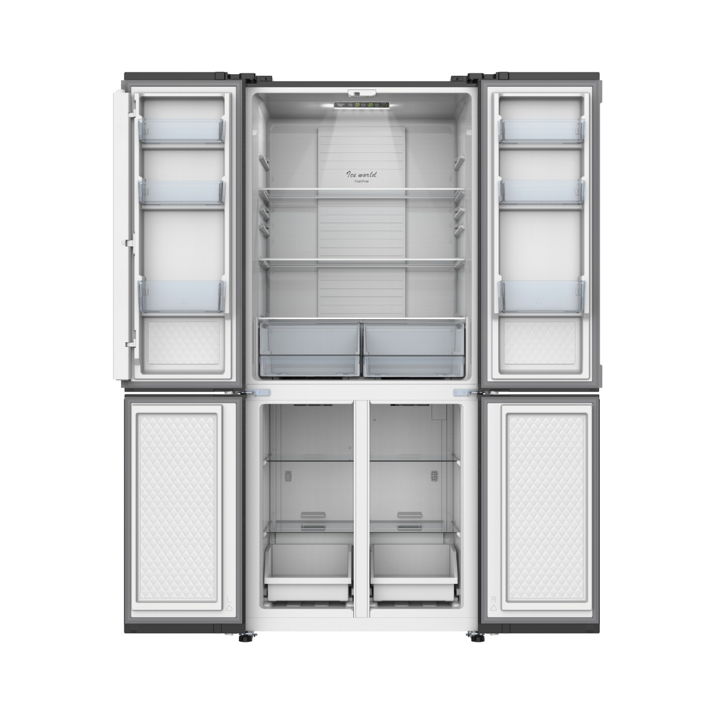 Nevecón Swan SW-500WTE 62H 485L No Frost French Door