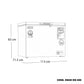 Congelador Horizontal SWAN 337L Puerta Sólida Convertible| SW-400