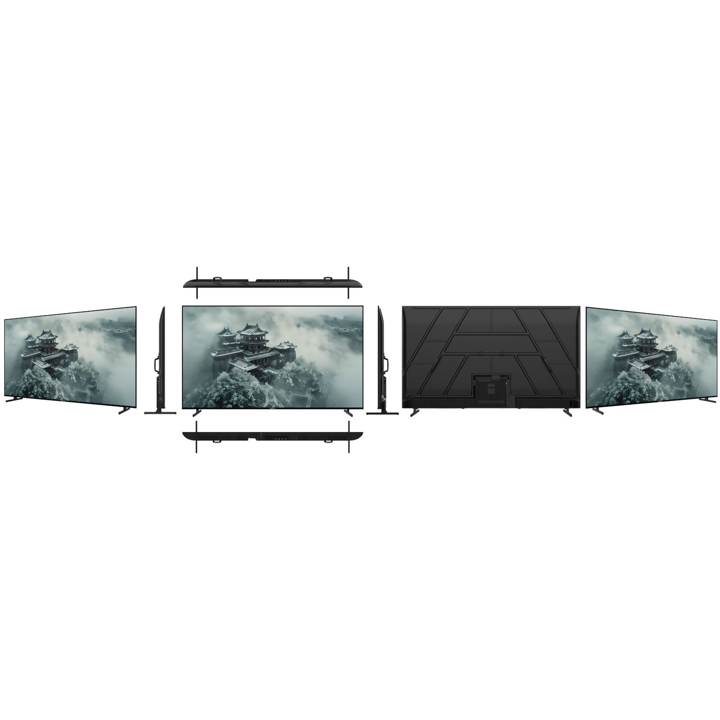 T.V SWAN 75" UHD 4K WEBOS QLED SMART- EL