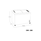 CONGELADOR SWAN SC/SD(W)-336//CHV-336 CS